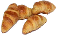 Mini Croissants with Margarine